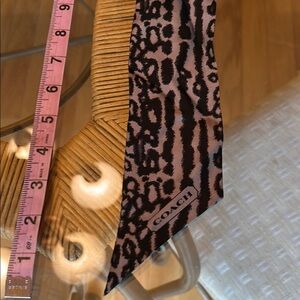 Coach Leopard Print Scarf